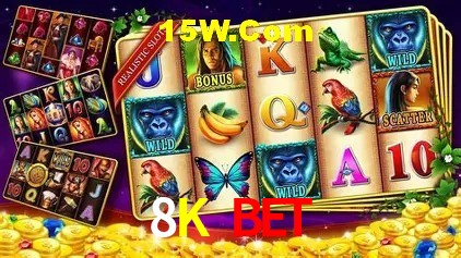 Interface moderna da plataforma 8K Bet